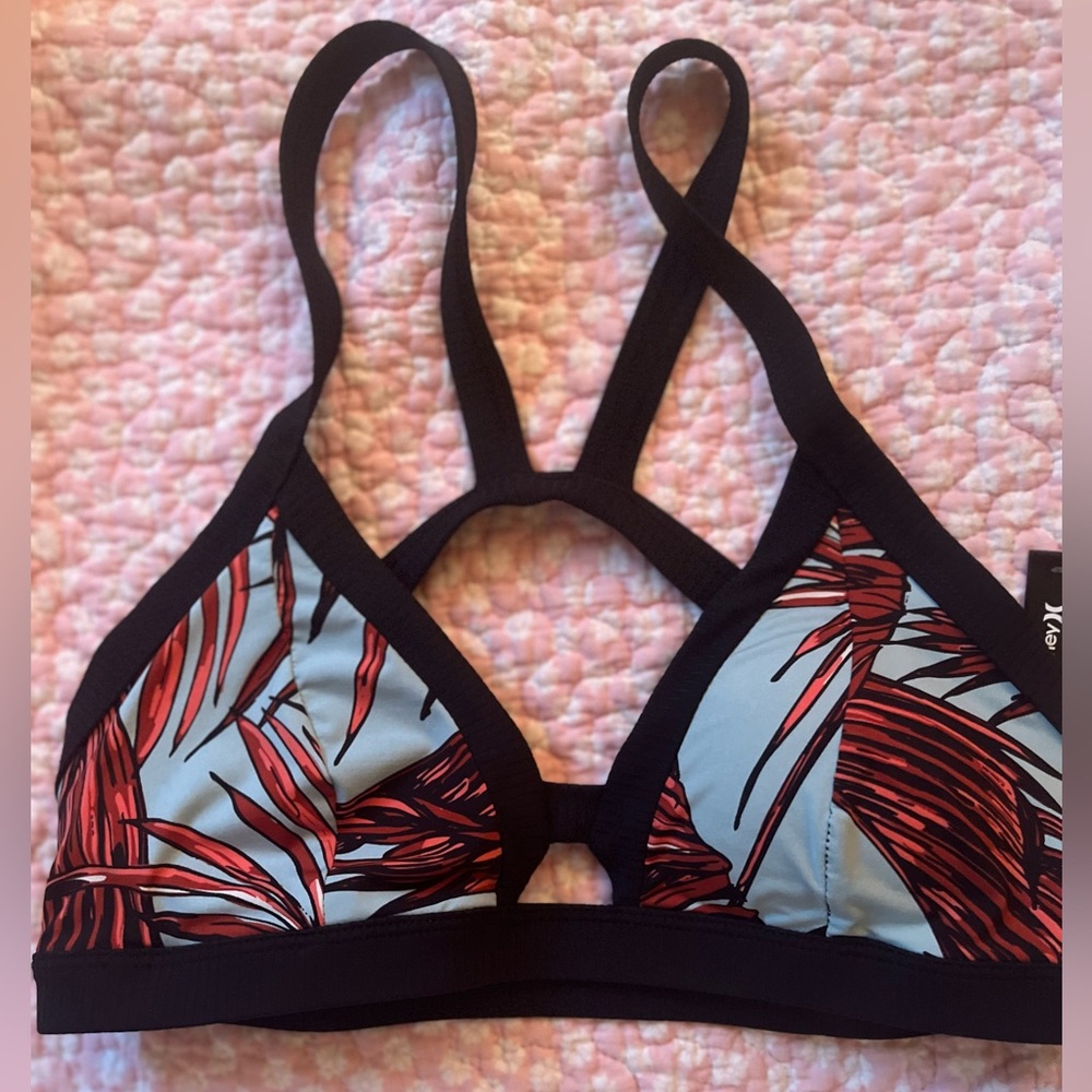 Hurley bikini top.